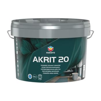 Akrit 20 seina- ja laevärv 4,75L