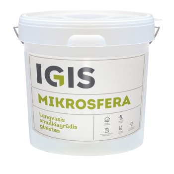  IGIS MIKROSFERA valmispahtel ämbris 17L spray / rulliga pealekandmiseks