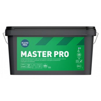 Master Pro seinaliim, Liim klaaskiud-, tekstiil- ja rasketele tapeetidele 5l
