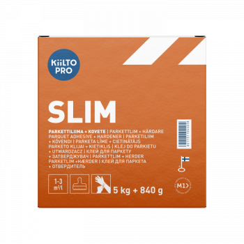 Kiilto Pro Slim Parketiliim + kõvendi 5l