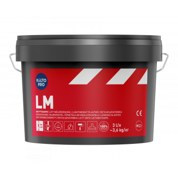 Kiilto Pro LM Kergsideainel universaalne valmispahtel 3 l / 3,3 kg 