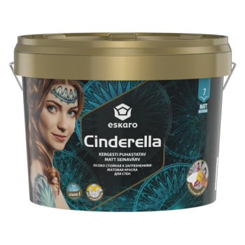 11862 - Cinderella Hõlpsasti puhastatav matt seinavärv 9L