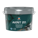 Akrit 20 seina- ja laevärv 4,75L