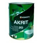 Akrit 20, seina- ja laevärv. Niiskuskindel 2,85L