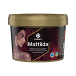 Mattilda Täismatt pestav seinavärv (Must) 2,87L